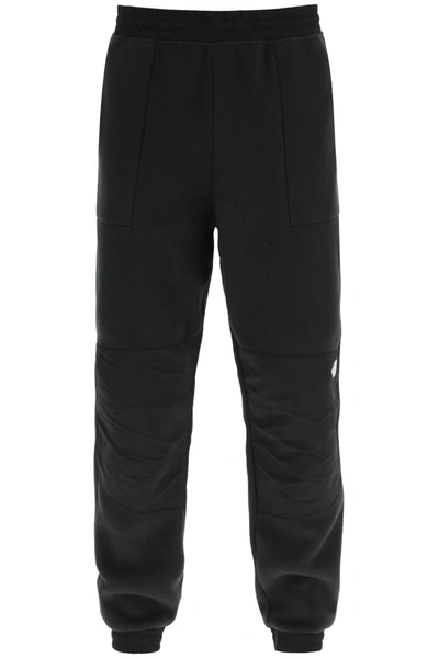 Shop The North Face Denali Fleece And Nylon Pants In Tnf Black (black)