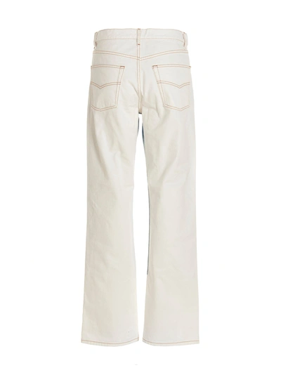Shop Bluemarble Two-color Jeans In Multicolor