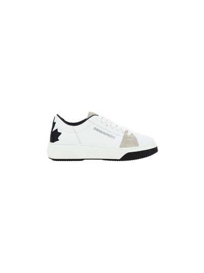 Dsquared2 Sneaker In White/black