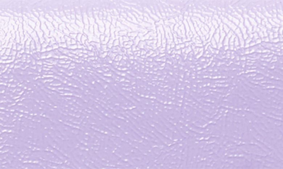 Shop Tory Burch Mini Bon Bon Faux Patent Leather Top Handle Bag In Pale Lavender