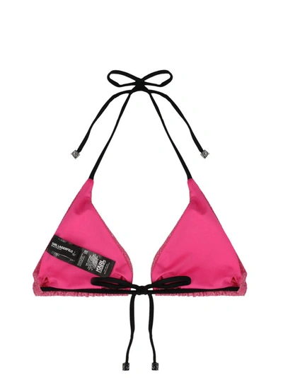 Shop Karl Lagerfeld 'ikonik 2.0' Bikini Top
