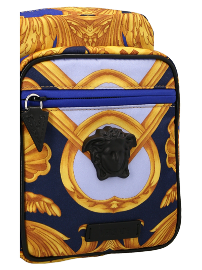 Shop Versace 'medusa' Crossbody Bag