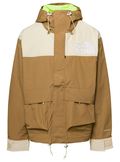 Shop The North Face Bicolor 86 Low-fi Hi-tek Mountain Jacket Beige And Cream In Polyester Man In Brown