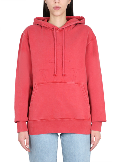 Shop Jw Anderson J.w. Anderson Hoodie In Rosso
