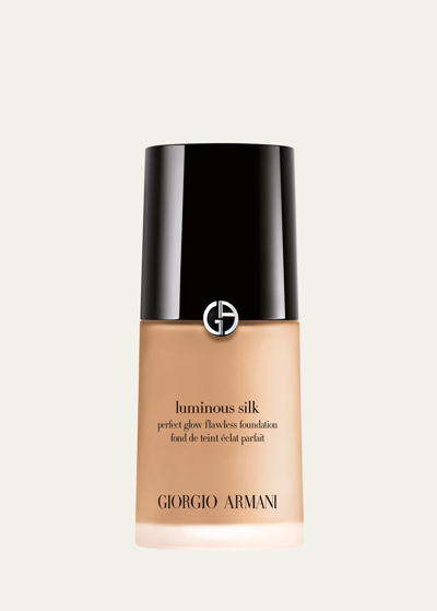 Shop Armani Beauty Luminous Silk Perfect Glow Flawless Oil-free Foundation In 575 Ligtmed/goldn