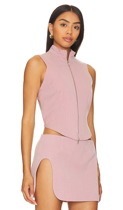 Shop By.dyln X Revolve Stella Vest In Pink