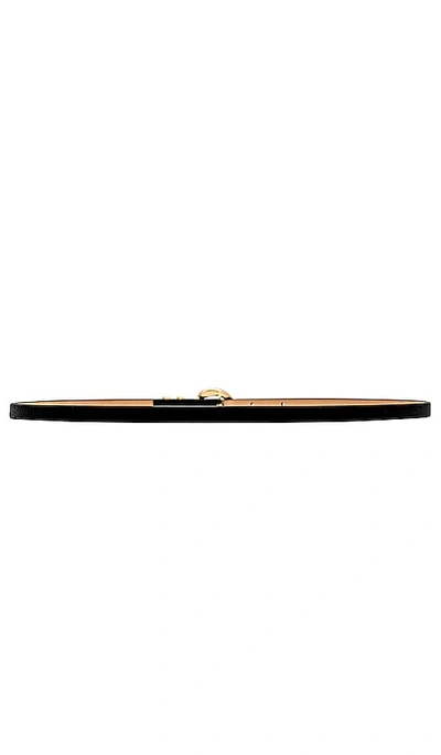 Shop B-low The Belt Lyra Belt In Black & Gold