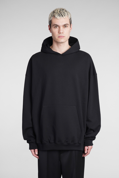 Shop Balenciaga Sweatshirt In Black Cotton