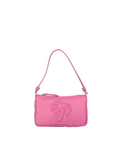 Shop Palm Angels Pink Big Palm Mini Bag