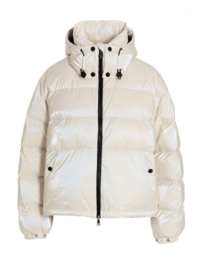 Shop Moncler Moselotte Puffer Jacket In White