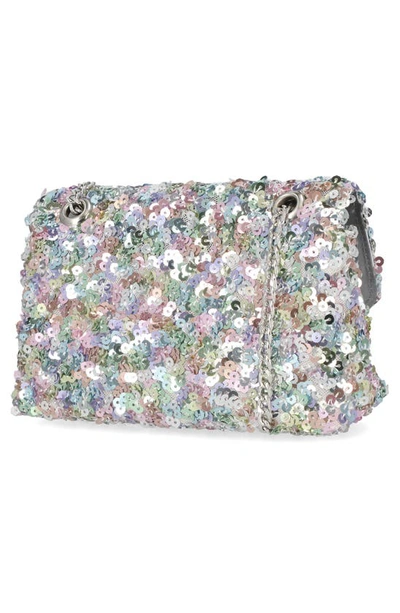 Shop Jessica Mcclintock Mackenna Sequin Shoulder Bag In 89-pastel Multi