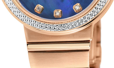 Gv2 Sorrento Diamond Embellished Bracelet Watch, 32mm In Rose Gold