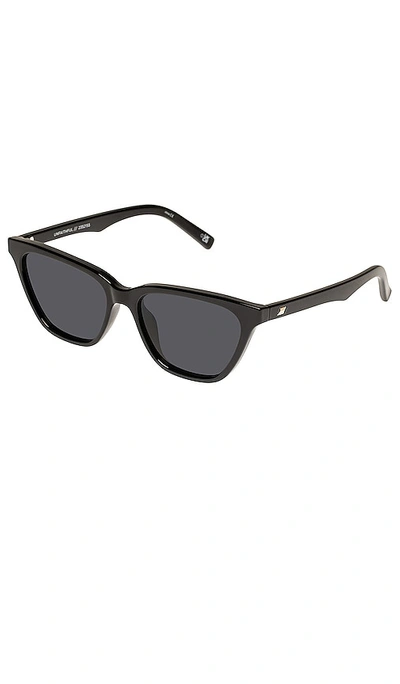 Le Specs Steadfast 51mm Gradient D-frame Sunglasses In Black