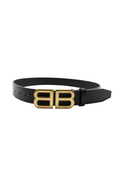 Shop Balenciaga Bb Hourglass Medium Belt In Default Title