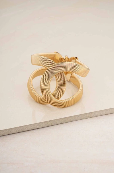Shop Ettika Abstract 18k Gold Plated Cuff Bracelets