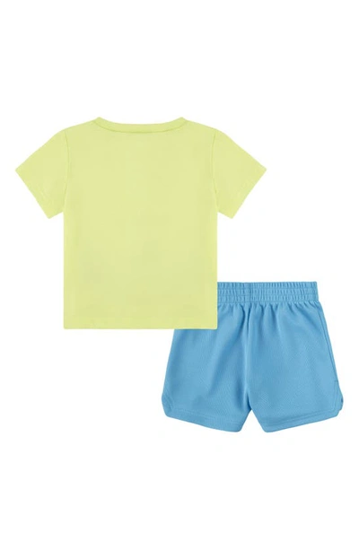 Nike Wild Air Mesh Shorts Set Toddler 2-piece Set In Baltic Blue