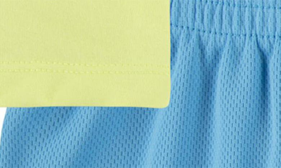 Nike Wild Air Mesh Shorts Set Toddler 2-piece Set In Baltic Blue