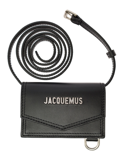 Le porte Jacquemus black - LE PAPIER