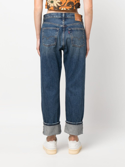 Shop Levi's 501® Original Straight-leg Jeans In Blue