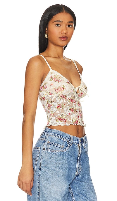 More To Come Fia Lace Cami Top In Cream