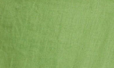 Lost + Wander Elia Strapless Linen & Cotton Maxi Dress In Garden Green