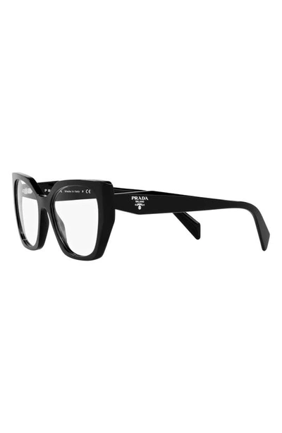 Shop Prada 52mm Optical Glasses In Black