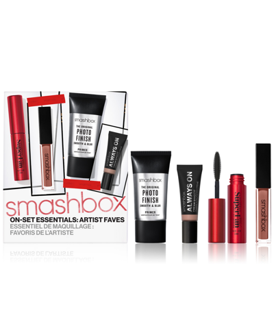 Shop Smashbox 4-pc. On-set Essentials Mini Artist Faves Set In Na
