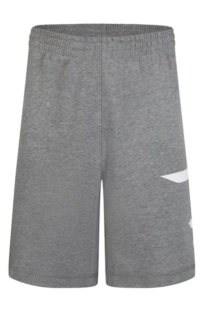 Shop 3 Brand Kids' Icon Shorts In Carbon Heather