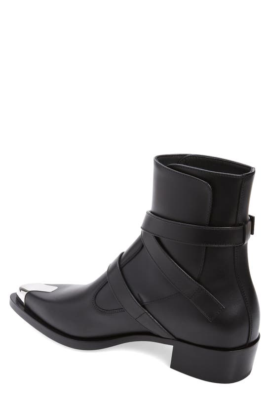 Alexander McQueen Punk Triple Strap 40mm boots - Black
