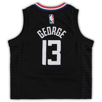 Shop Jordan Brand Toddler  Paul George Black La Clippers 2020/21 Jersey