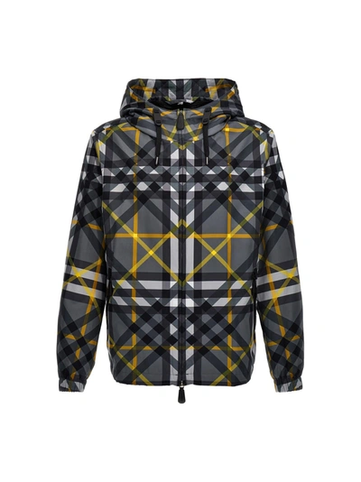 Shop Burberry Stanford Jacket In Gray