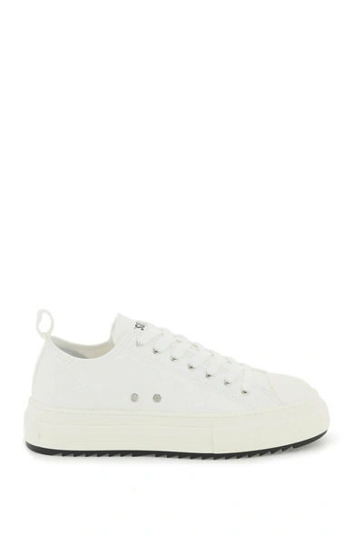 Dsquared2 Berlinsneakerslace-up Low Top Sneak In White
