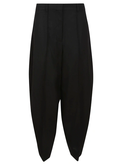 Shop Stella Mccartney Pleated Pant In Black