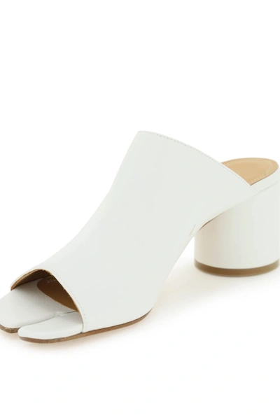 Shop Maison Margiela Tabi Leather Mules