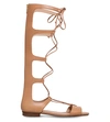 MICHAEL MICHAEL KORS Sofia Leather High-Leg Gladiator Sandals