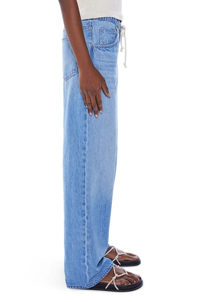 Shop Mother Snacks! The Drawn Fun Dip Elastic Waist Wide Leg Jeans In Nothing Else Like It