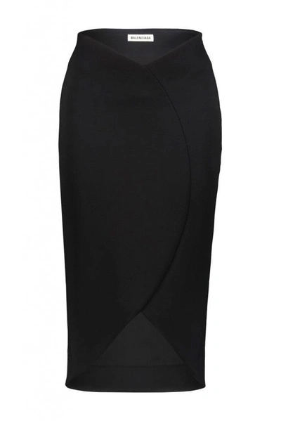 Shop Balenciaga Circle Skirt In Default Title