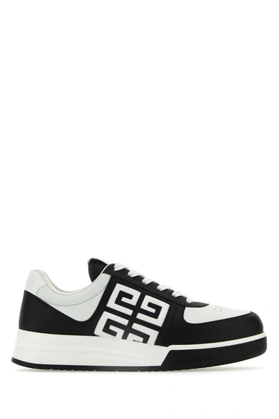 Shop Givenchy Two-tone Leather G4 Sneakers In Default Title
