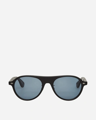 Shop Garrett Leight Lady Eckhart Sunglasses Matte In Black