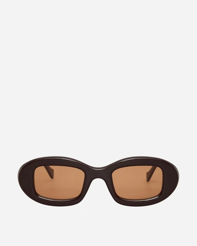 Shop Capsule Retrosuperfuture Sunglasses Brown In Multicolor