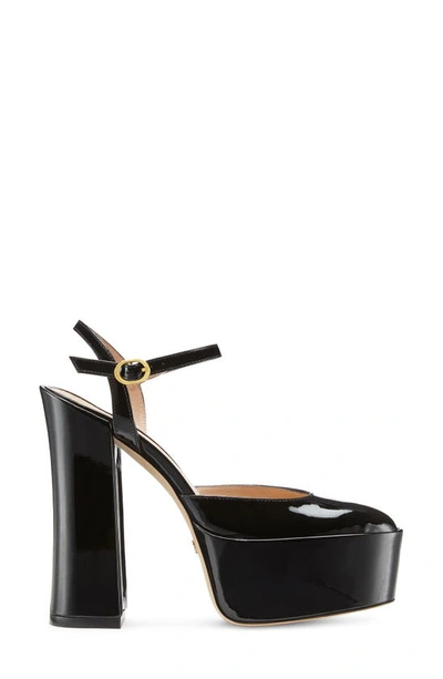 Shop Stuart Weitzman Skyhigh 145 Platform Pump In Black