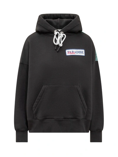Shop Palm Angels Miami Classic Hoodie In Nero