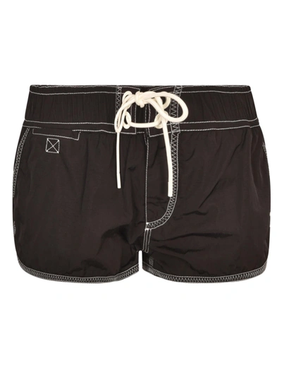 Shop Tom Ford Laced Shorts In Black