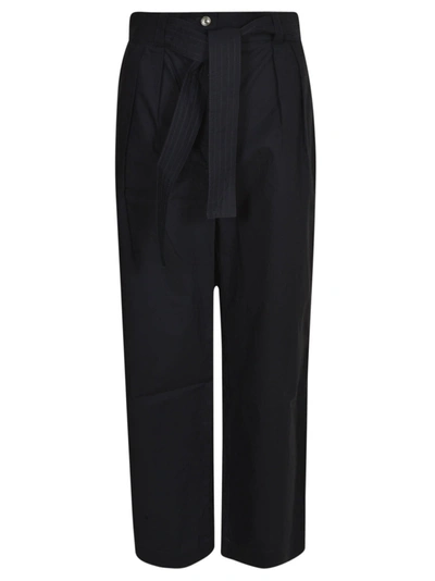 Shop Woolrich Belted Trousers In Default Title