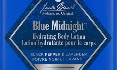 Shop Jack Black Blue Midnight Hydrating Body Lotion
