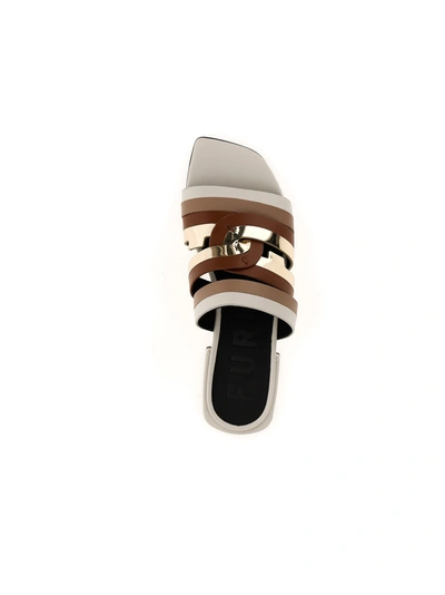 Shop Furla Birkenwood Sandals Multicolor