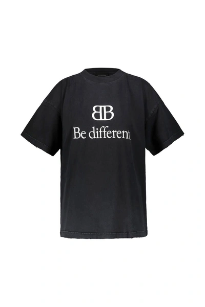 Shop Balenciaga Be Different T-shirt In Default Title