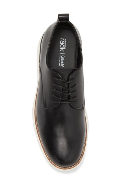 Shop Nordstrom Rack Mikel Leather Hybrid Sneaker In Black