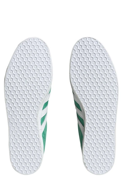Shop Adidas Originals Gazelle 85 Sneaker In Semi Court Green/ White/ Black