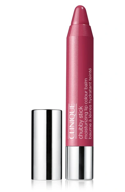 Shop Clinique Chubby Stick Moisturizing Lip Color Balm In Roomiest Rose